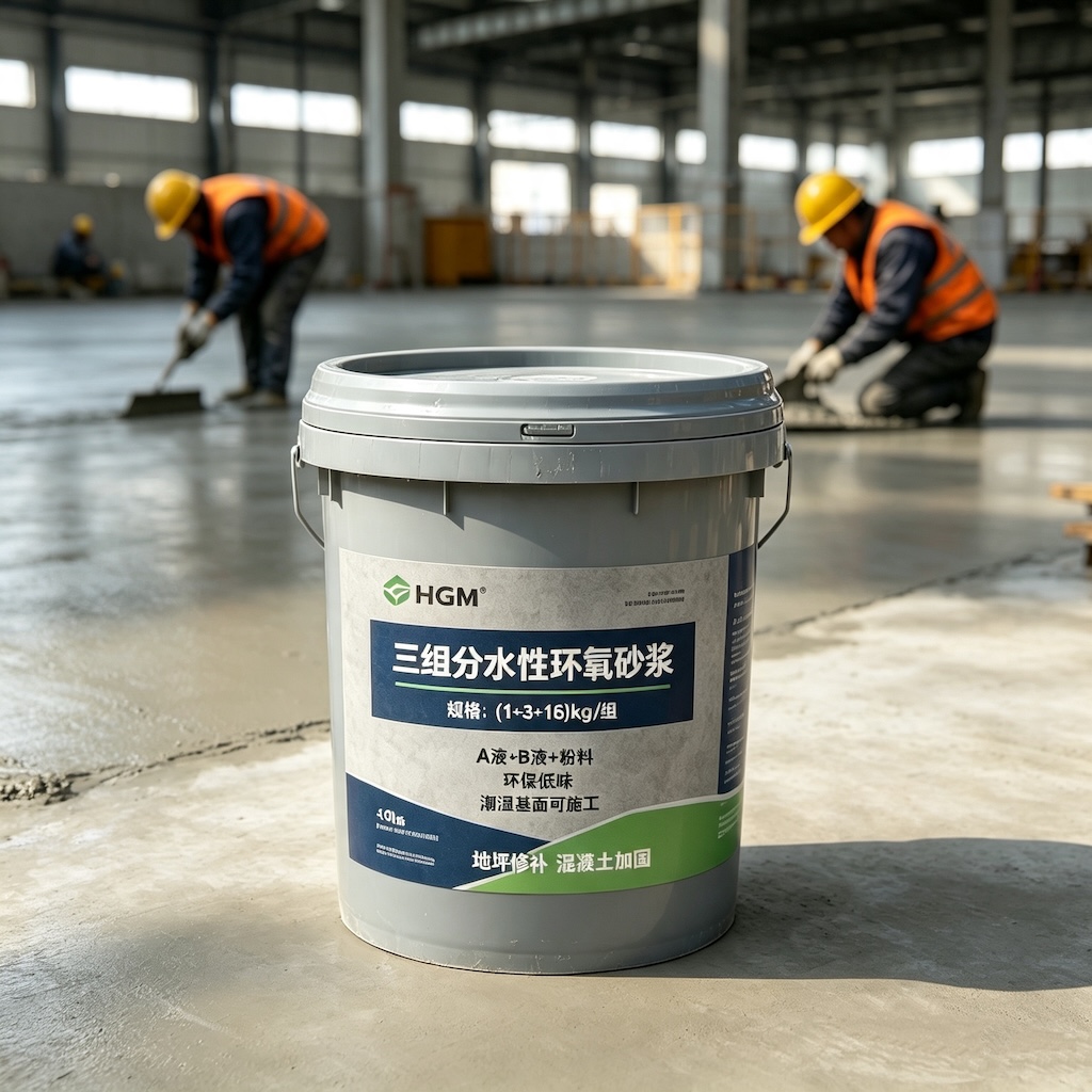 仪陇三组份水性环氧砂浆